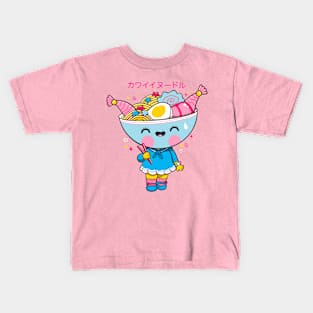 Ramen Kawaii Girl Kids T-Shirt